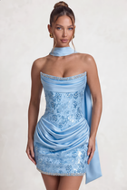 Sheath Satin Homecoming Dress