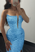 Mermaid Sequin Evening Gown — Considered