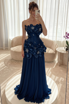 A-Line Chiffon Formal Gown