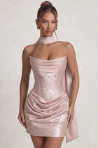 Sheath Satin Homecoming Dress