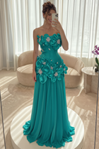 A-Line Chiffon Formal Gown
