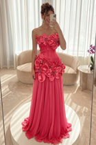 A-Line Chiffon Formal Gown