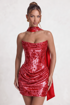 Sheath Satin Homecoming Dress