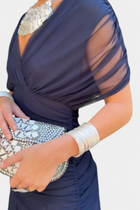 Floral Pleated Maxi Dress