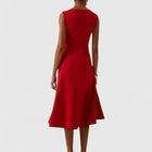 Asymmetrical Draped Dress